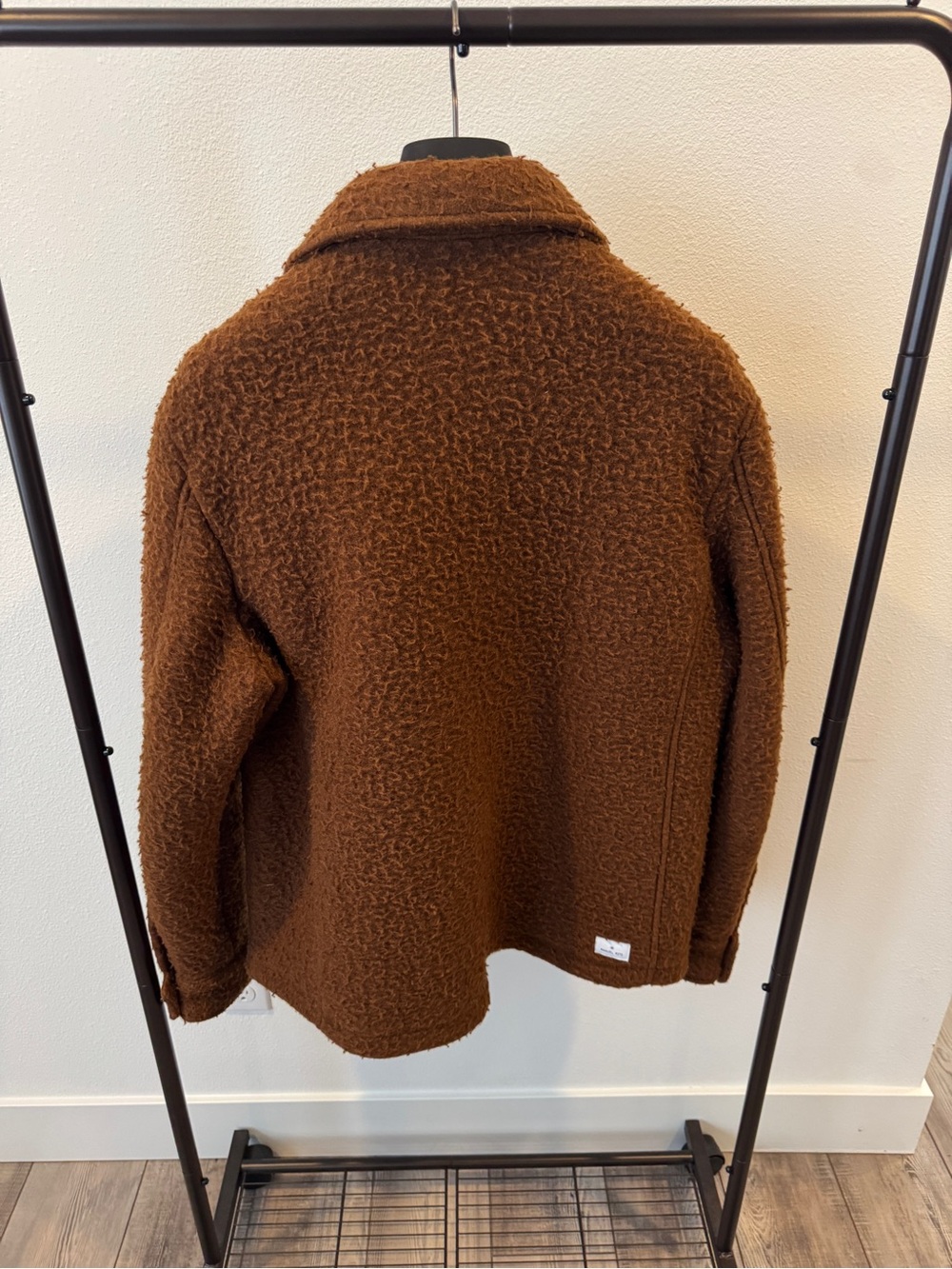 Manuel Ritz Brown/Tan Shirt Jacket - Picture 3 of 16